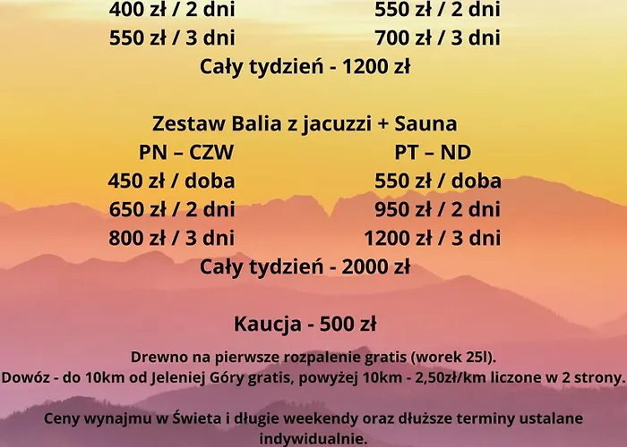 Holiday home Przystan Pod Witosza Staniszow